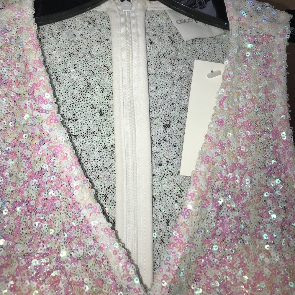 Sequin Top Romper